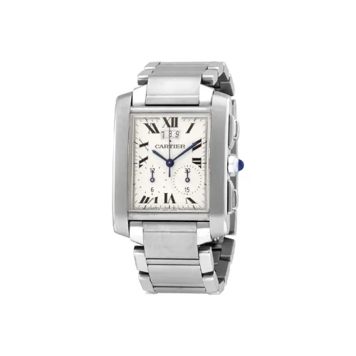 CARTIER Кварцевый Movement Женские TANK DE Часы 28 мм Белый