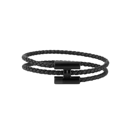 HERMES Tournis Tresse Браслеты из телячьей кожи Мужской