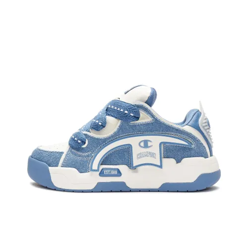 Champion Скейтборд Кроссовки Low Top FORCE Синий/Молочно-Белый Мужской