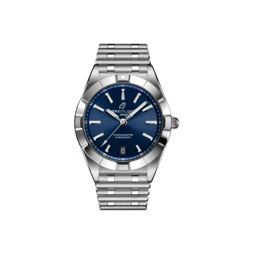 Breitling Кварцевый Movement Женские Часы из коллекции Mechanical Chronograph, 32 мм, синий