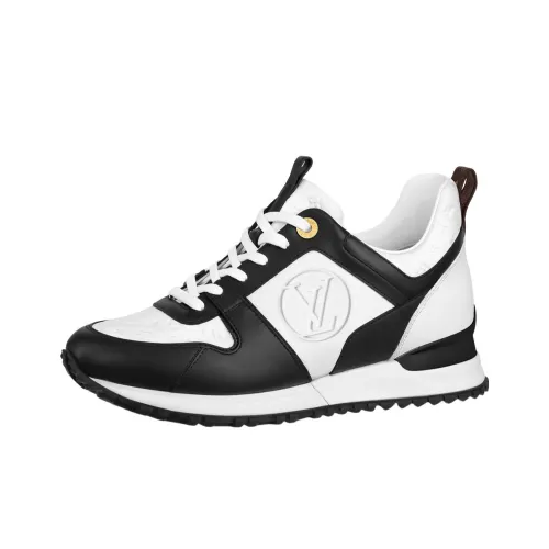 LOUIS VUITTON Низкий топ Спортивная повседневная обувь Женская Черный Белый