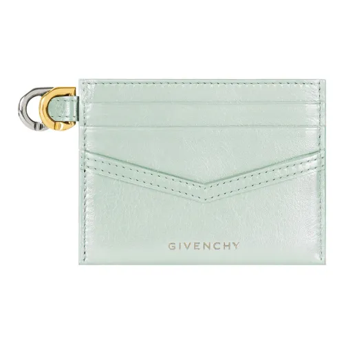 Givenchy Voyou Коровья кожа Держатель для карт Женский Селадон
