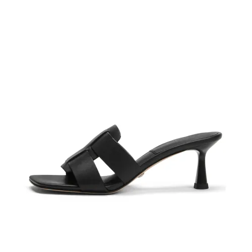 CHARLES KEITH Композитная подошва устойчивая к истиранию слипоны женские черный желтый темно-коричневый темно-коричневый