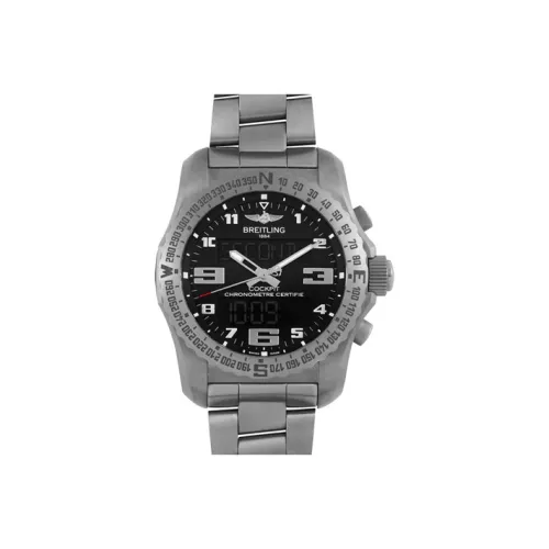 BREITLING Кварцевый механизм Мужские часы Professional Collection 46 мм Черные