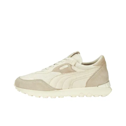 PUMA Rider FV Blank Canvas Низкий Топ Спортивная Повседневная Обувь Унисекс Коричневый Бежевый