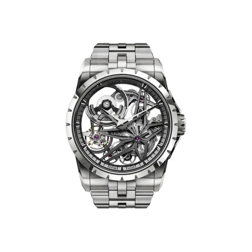 Roger Dubuis Автоматический Механический Механизм Мужские Часы Kings Series 42 мм Череп