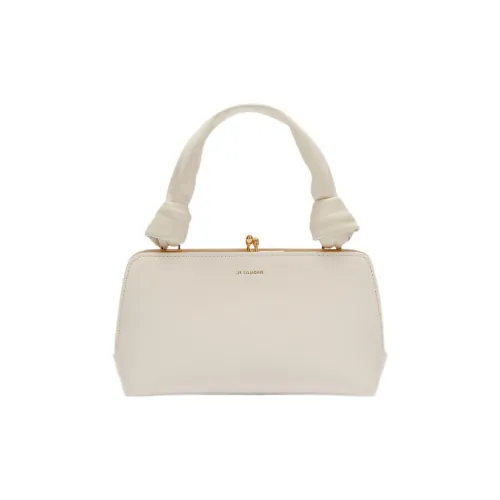 JIL SANDER Goji Телячья кожа Сумка Мини Женская Белая