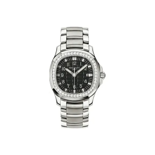 PATEK PHILIPPE Кварцевый механизм Женские часы серии AQUANAUT, 35,2 мм, черный