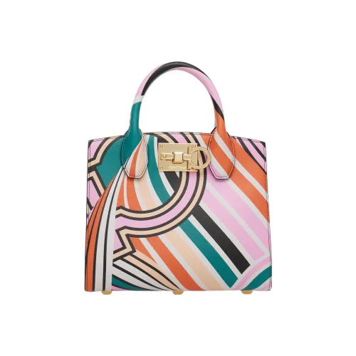 FERRAGAMO Studio Сумка через плечо из коровьей кожи Сумка Extra Small Женская Многоцветная