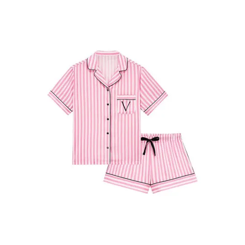 Victoria's Secret More than just the Comfort series Веер Полосы Женские Пижамные комплекты