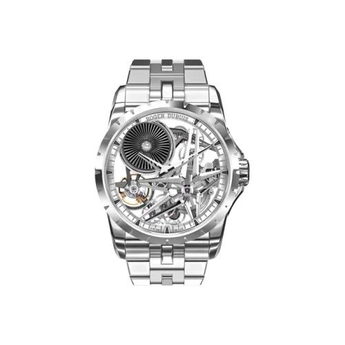 Roger Dubuis Автоматический Механический Механизм Мужские Часы Kings Series 42 мм Череп