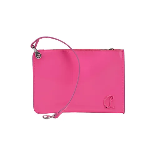 CL LUBOTING Телячья кожа Сумка Клатч Женская Розовая