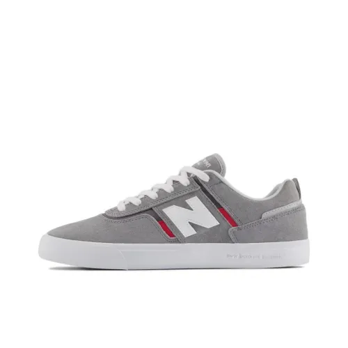 New Balance NB 306 Numeric Jamie FOY Устойчивые к истиранию Дышащие Низкие Кроссовки для скейтбординга Унисекс Серый Белый Красный