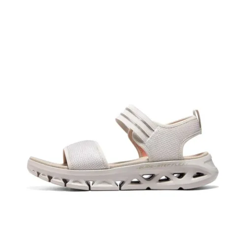 Skechers Glide Step Go Flex Сандалии Спортивные Женские Бежевые
