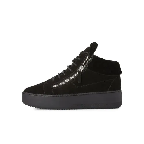 Giuseppe Zanotti GZ High Топ Стильные Скейтбординги Мужской Черный