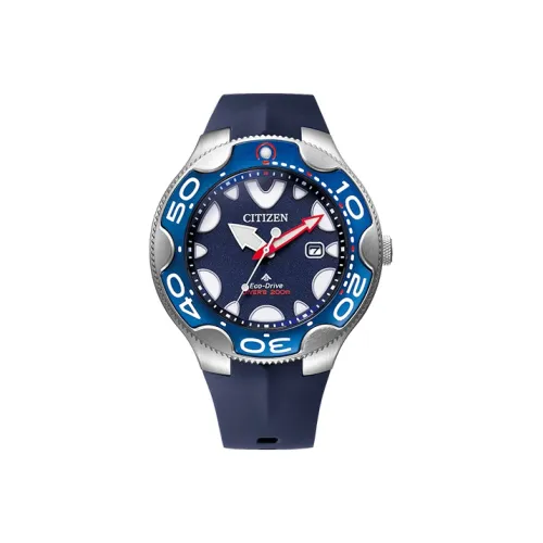 CITIZEN Promaster Collection Кварцевый механизм Резиновый ремешок Часы Мужские Синий циферблат BN0231 01L