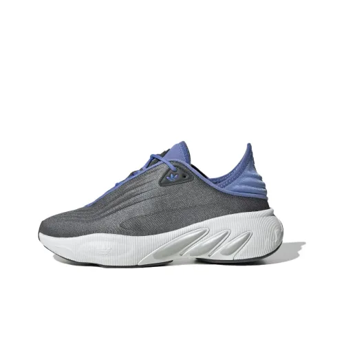 Adidas Originals AdiFOM SLTN Износостойкий противоскользящий и дышащий низкий топ спортивная повседневная обувь для женщин синий серый