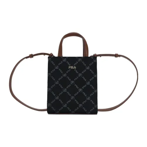 FILA ПУ (полиуретан) Сумка Сумка через плечо Маленькая Сумка через плечо Женская Черная