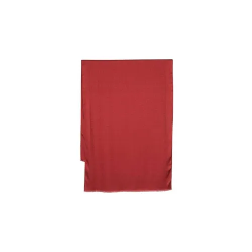 Ferragamo Cotton Knit Шарфы Красный Женские