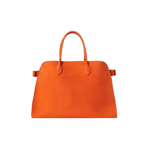 THE ROW Мягкий Margau Сглаживающий Телячья кожа Коровья кожа Тоут Сумка Сумка для покупок Сумка Женские Апельсин