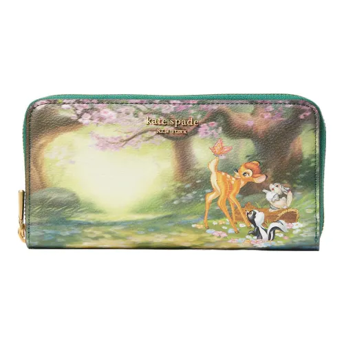 Kate Spade Disney Коллаборация холст клатч кошелек маленький женский многоцветный