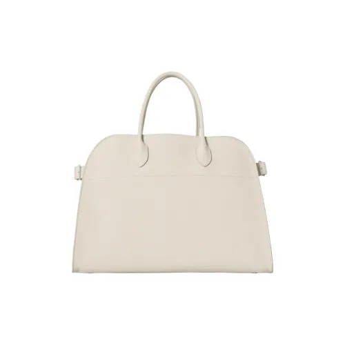 THE ROW Margau GRAIN LEATHER Тоут Сумка Сумка для покупок Сумка Женская Айвори Белый