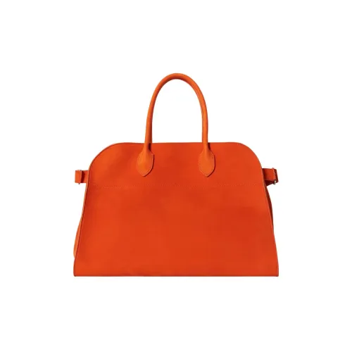 THE ROW Margau Сглаживающий Телячья кожа Коровья кожа Тоут Сумка Сумка для покупок Сумка Женские Апельсин