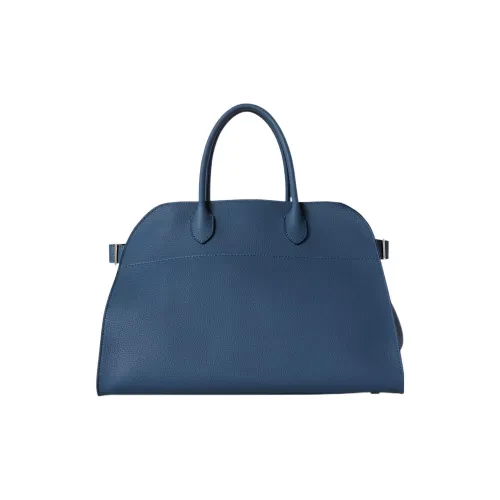 THE ROW Margau GRAIN LEATHER Тоут Сумка Сумка для покупок Сумка Женская Темно-синяя