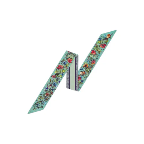 DIOR Miss Dior Millefiori Series Шелковые шарфы Зеленый Женские