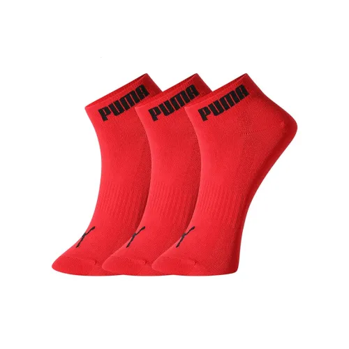 PUMA 3 пары красных носков унисекс
