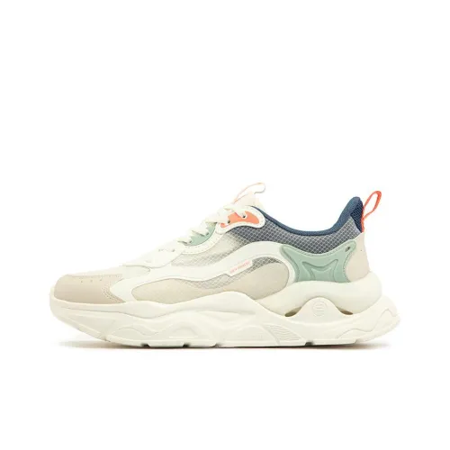 361° Slip Устойчивый к истиранию Дышащий Низкий Топ Casual Женский Белый Бирюзовый Синий