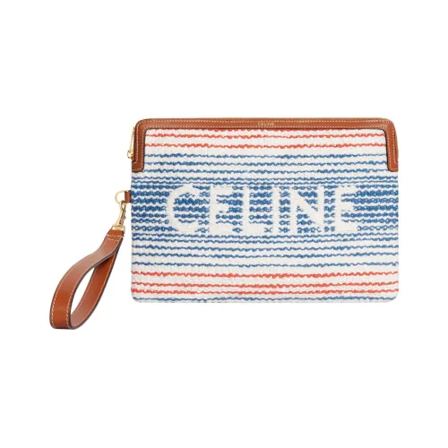 CELINE Телячья кожа Клатч Маленький Женский Многоцветный