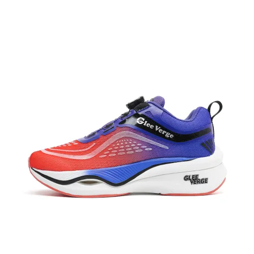 GLEE VERGE Повседневный Низкий Топ Красный к Синему Градиенту Мужской