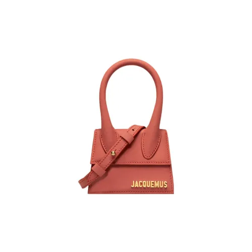 Jacquemus Le Chiquito кожа через плечо сумка мини женская темно-красный