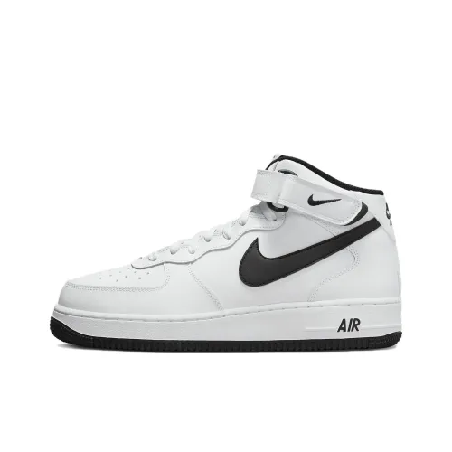 Nike Air Force 1 MID '07 MID Топ Скейтборд Кроссовки Унисекс Белый
