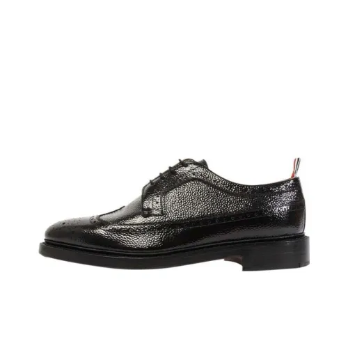 THOM BROWNE Повседневные кожаные туфли с низким верхом Мужские