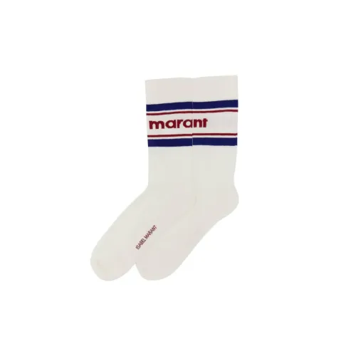 ISABEL MARANT 1 шт Белый Женские Носки до икры MID