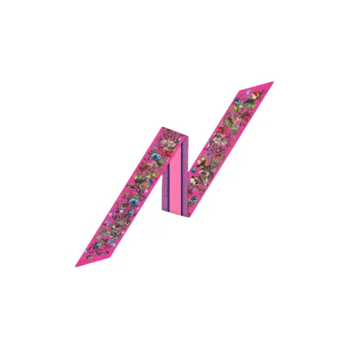 DIOR Miss Dior Millefiori Series Шелковые шарфы Розово-красный Женские