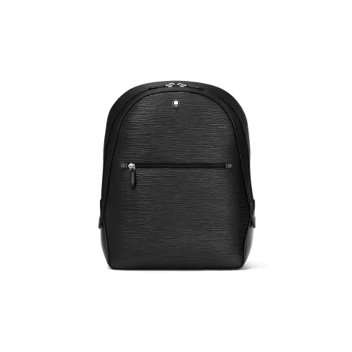 MONTBLANC Full Зернистая кожа коровы Рюкзак Маленький Унисекс Черный