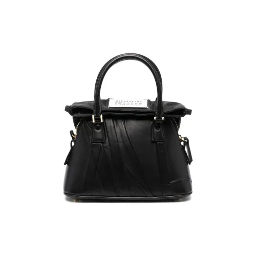 Maison Margiela 5AC Кожа Одно плечо Сумка Стандартная Женская Черная