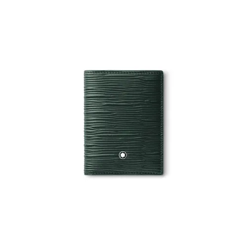 MONTBLANC Коровья кожа Держатель для карт Мужской Британский Зеленый