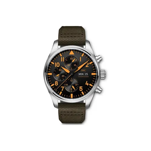 IWC Автоматический Механический Часы Мужской Pilot Collection 43 мм Черные