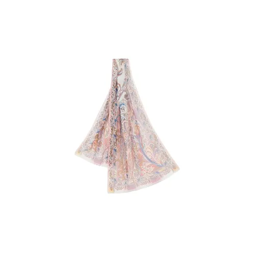 ETRO Шелковые шарфы Розовый Женские