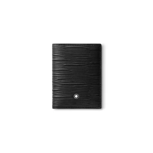 MONTBLANC Холдер для карт из коровьей кожи мужской черный