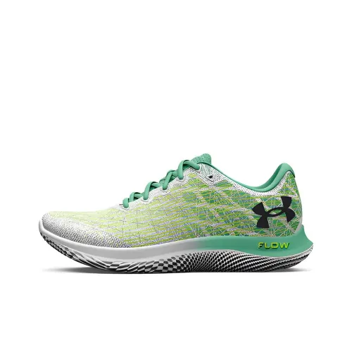 Under Armour Flow Velociti Wind 2 Low Топ Беговые кроссовки Женские Бирюзовый Зеленый