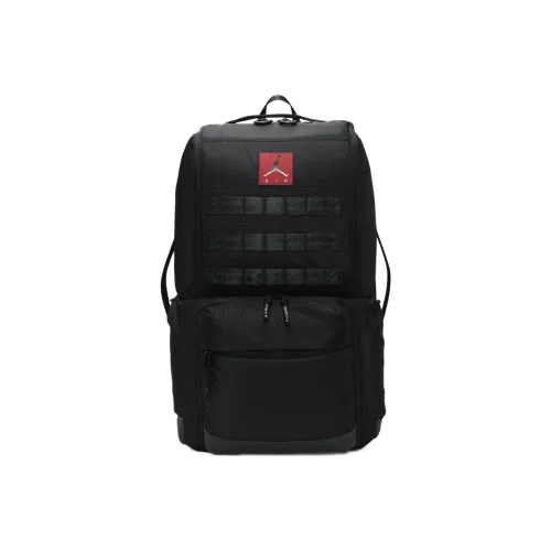 Jordan Polyester Backpack Large Unisex Black Джордан Полиэстер Рюкзак Большой Унисекс Черный