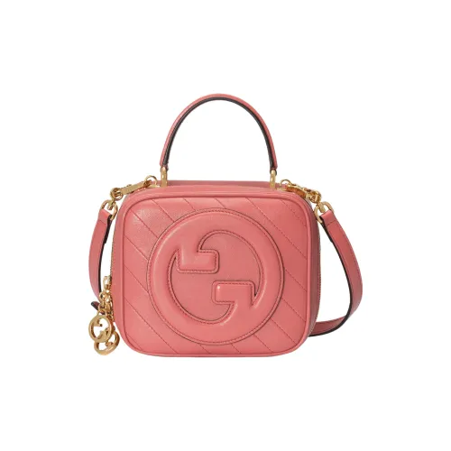 GUCCI Blondie Кожа Сумка через плечо Сумка Женская Розовая