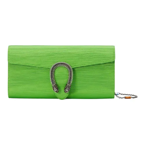 GUCCI Dionysus Ткань Bacchus Сумка Сумка через плечо Сумка на плечо Женская Зеленая