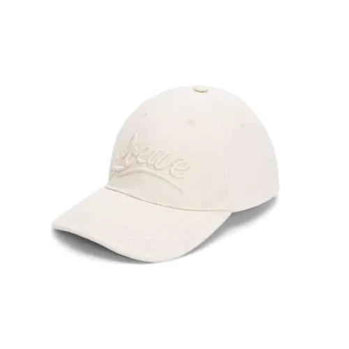 LOEWE Цвет холста Бейсболка Белая Женская