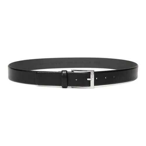 Hugo Boss Ремни из коровьей кожи, черные, мужские